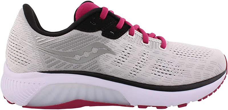 Saucony Women's Guide 14 Running Shoes Alloy/Cherry Size 7 B(M) US