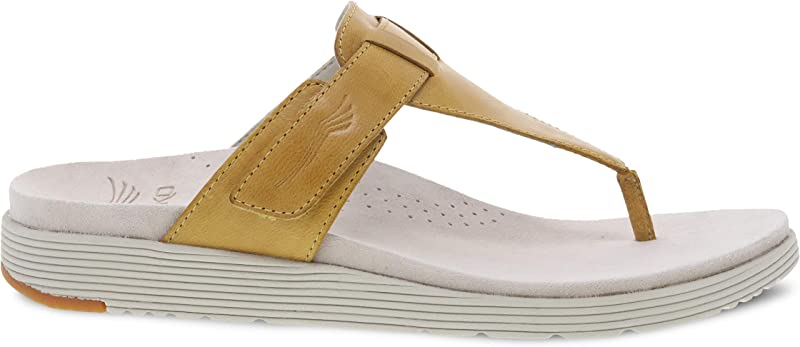 Dansko Women's Cece Flip Flops Yellow Size 41 EU