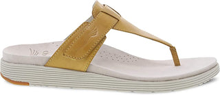 Dansko Women's Cece Flip Flops Yellow Size 41 EU