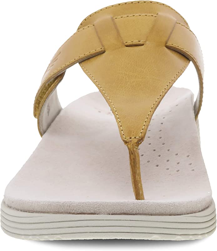 Dansko Women's Cece Flip Flops Yellow Size 41 EU