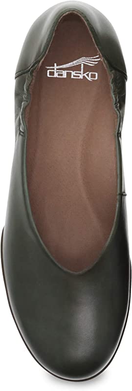 Dansko Women's Kira Slip-on Flats Lichen Size 37 EU