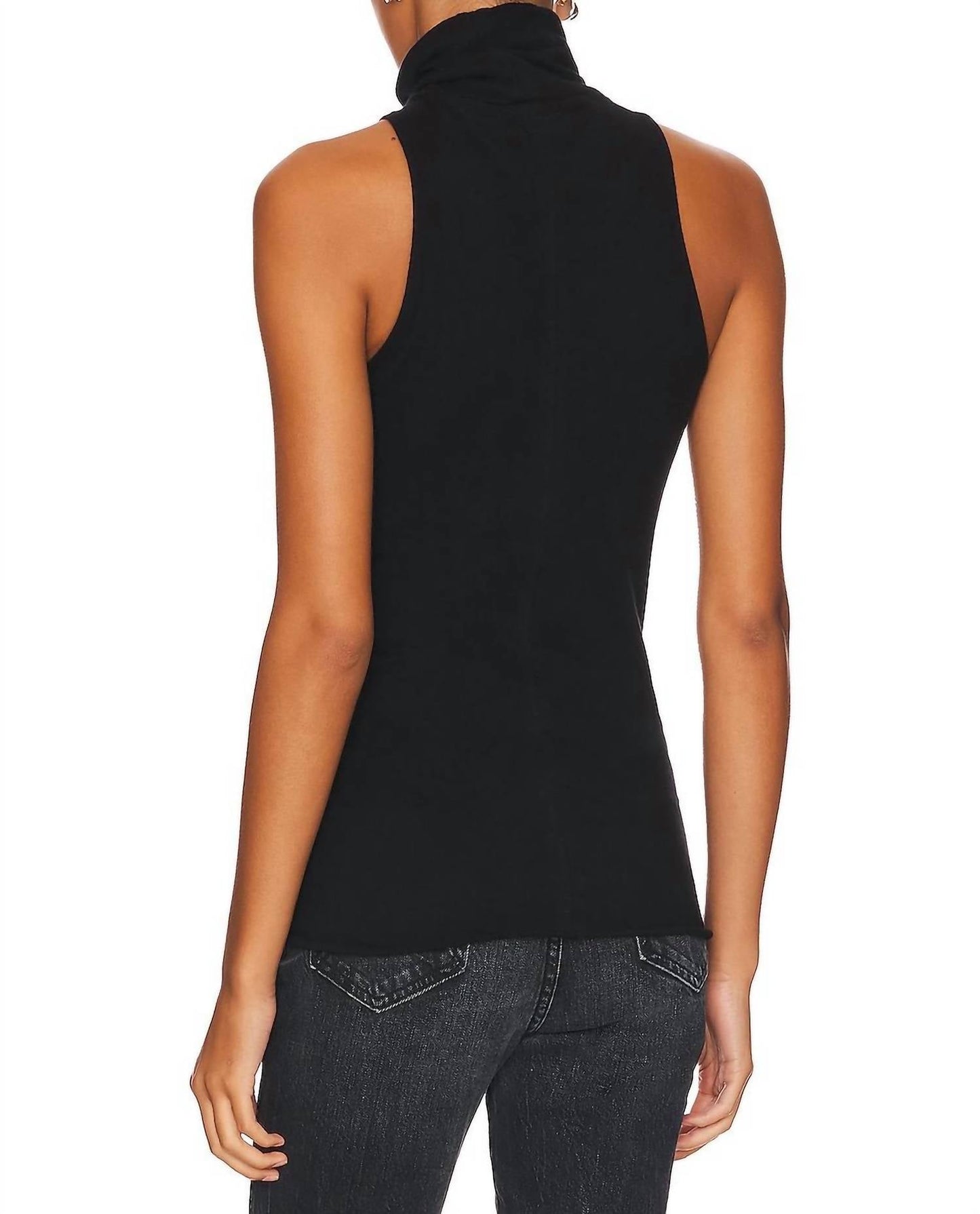 Enza Costa - Cashmere Halter Turtleneck Top