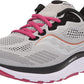 Saucony Womens Ride 14 Running Shoes Fog/Cherry Size 12 B(M) US