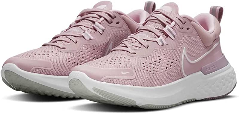 Nike Women's React Miler 2 Running Shoes Pink Size 10.5 B(M) US