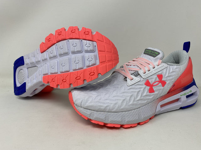 Under Armour Women's HOVR Mega 2 Clone Running White/Pink