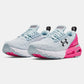 Under Armour Women's HOVR Mega 2 Clone Running Shoes Gray Size 7.5 B(M) US