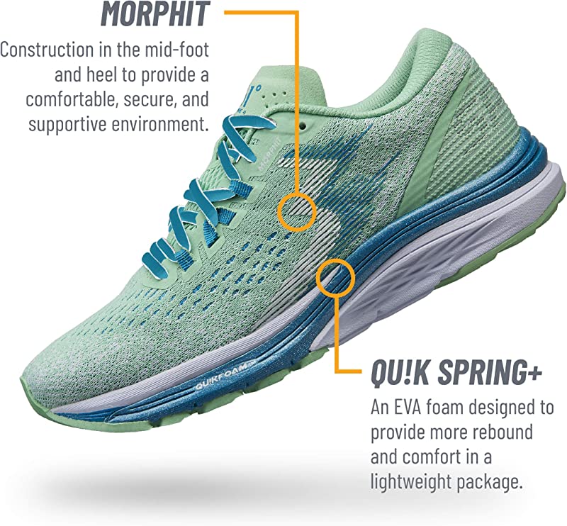 361 Degrees Women's Spire 4 Running Shoes Green Size 10.5 B(M) US