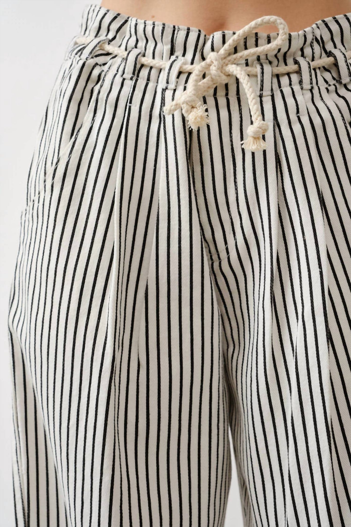 Aaron & Amber - Trisha Stripe Wide Leg Pants