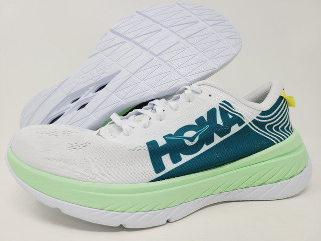 HOKA Men's Carbon X Road Running Shoes Green Size 8 D(M) US