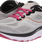 Saucony Women's Ride 14 Running Shoes Fog/Cherry Size 6 B(M) US