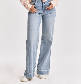 Dear John Denim - Fiona Mid Rise Wide Leg Jeans