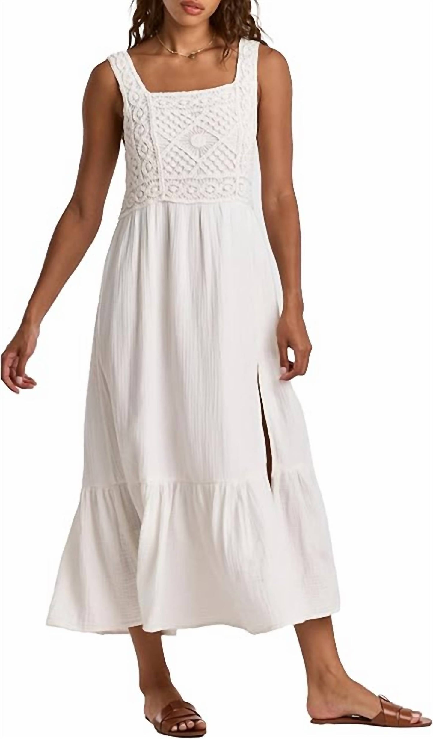 Dear John Denim - Chasity Embroidery Tank Dress