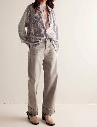 Free People - Disco Margarita Button Down Shirt