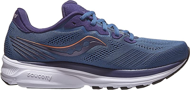 Saucony Women's Ride 14 Running Shoes Midnight/Copper Size 5.5 B(M) US