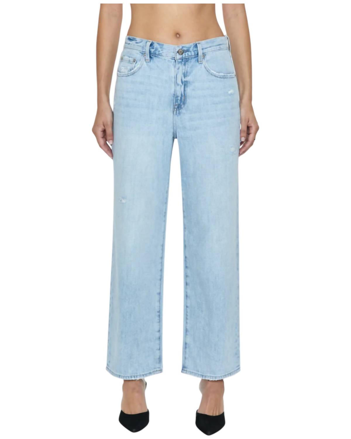 Pistola - Bobbie Ankle Mid Rise Loose Carpenter Jeans