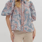 Entro - Palo Alto Modern Paisley Top