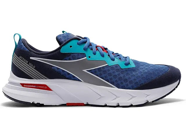 Diadora Men's Mythos Blushield Volo Running Shoes Blue Size 12 D(M) US