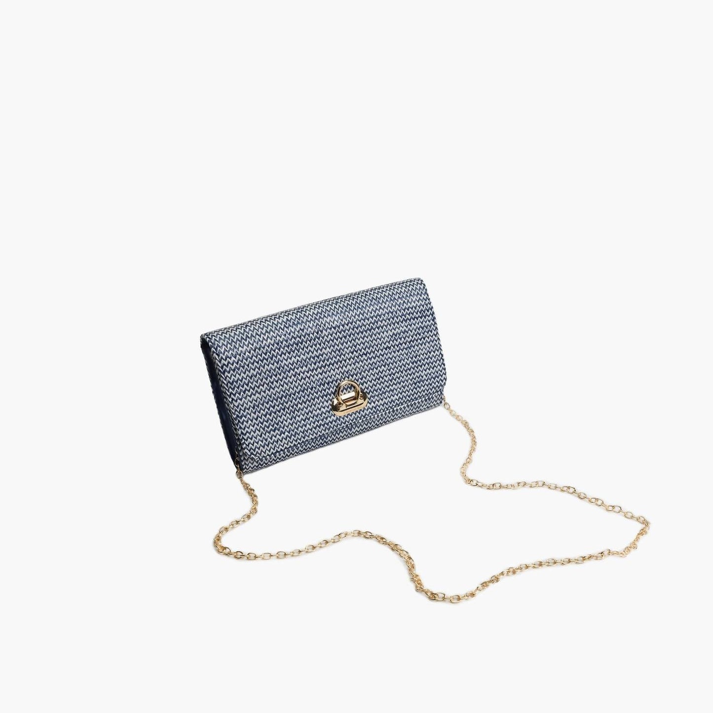 Like Dreams - Women's Haven Straw Crossbody Wallet