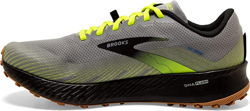 Brooks Men's Catamount Trail-Running Shoes Gray Size 12.5 D(M) US