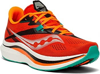 Saucony Men's Endorphin Pro 2 Running Shoe Scarlet/Black