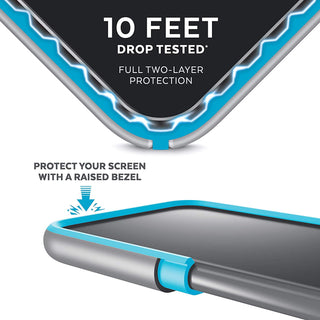 Speck Presidio Grip Designed for Impact Case for iPhone Xs Max - Black/Black