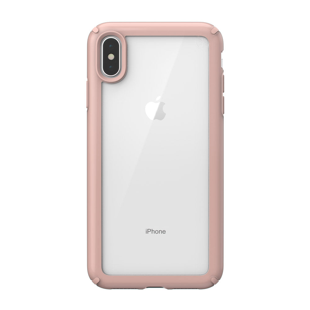Speck Presidio Show Designed for Impact Case iPhone Xs Max - Clear/Rose Gold