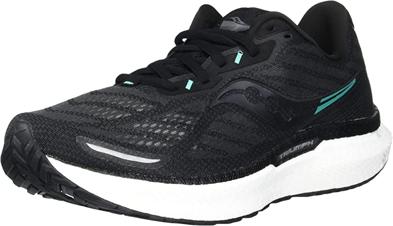 Saucony Women's Triumph 19 Running Shoes Black Size 9.5 B(M) US