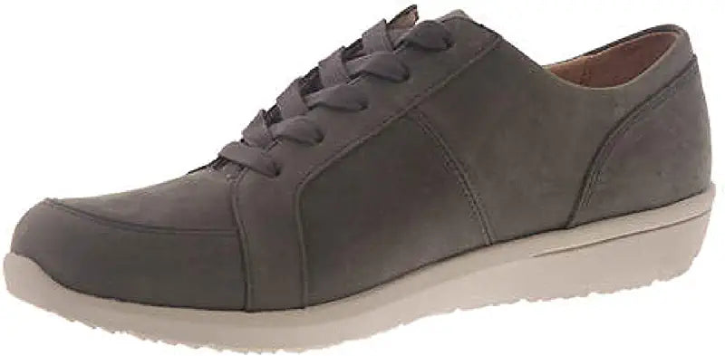 Vionic Women's Magnolia Abigail Lace Up Flats Gray Size 11 B(M) US