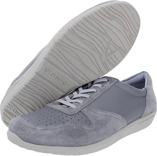 Vionic Women's Magnolia Karigan Platform Sneakers Slate Size 8.5 B(M) US