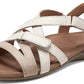 Earth Origins Women's Brandi Sandal Cream Size 8 B(M) US