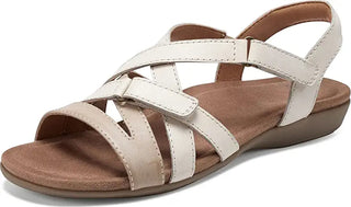 Earth Origins Women's Brandi Sandal Cream Size 8 B(M) US