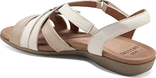 Earth Origins Women's Brandi Sandal Cream Size 8 B(M) US