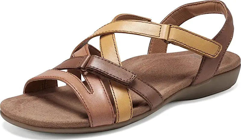 Earth Origins Women's Brandi Sandal Yellow Size 7 B(M) US
