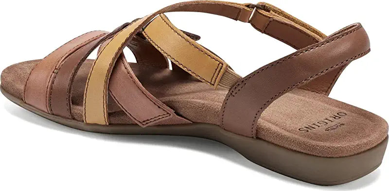 Earth Origins Women's Brandi Sandal Yellow Size 7.5 B(M) US