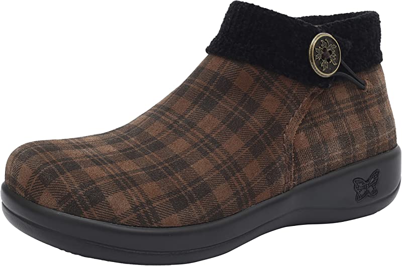 Alegria Women's Sitka Ankle Boots Kickin It Leather Size 36 M EU