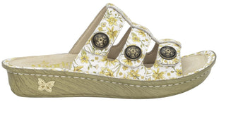 Alegria Women's Viera Slide Sandal Daffodil LeatherSize 36 M EU