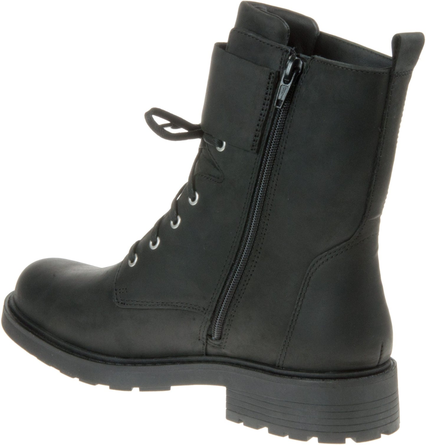 Clarks Women's Orinoco 2 Lace Leather Boots Black Size 8.5 B(M) US