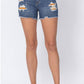 Judy Blue - Daisy Patch HR Shorts