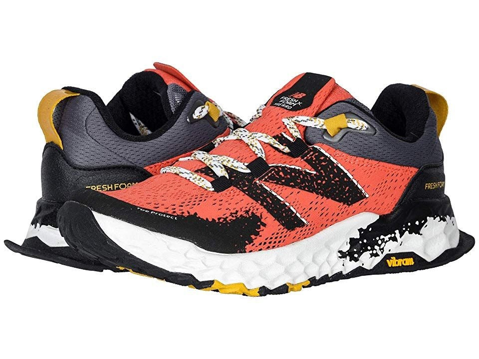 New Balance Women's Hierro V5 Trail Running Shoes Toro Red/Black