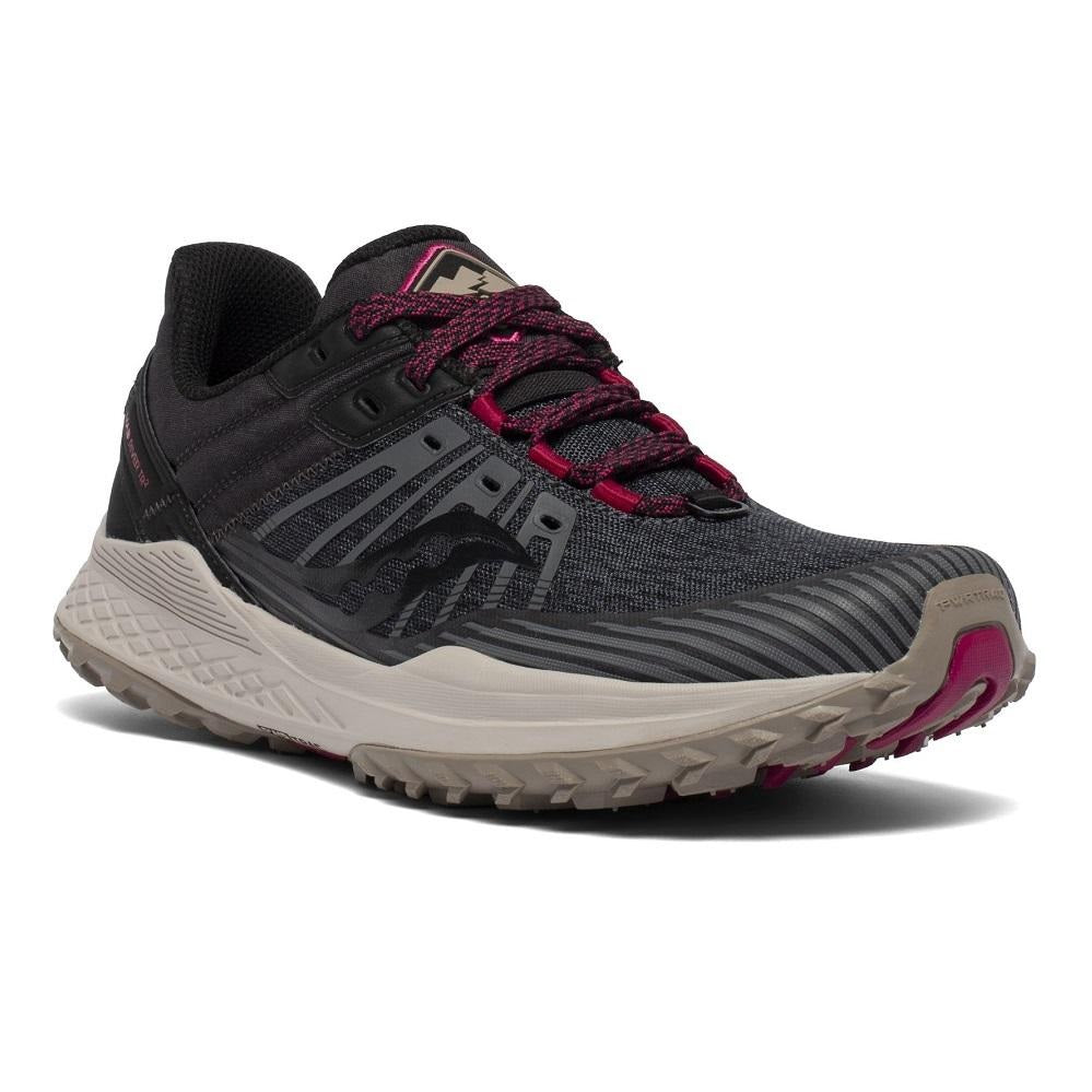 Saucony Women's Mad River TR2 Trail Shoes Charcoal/Black