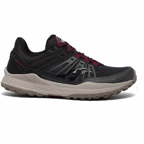 Saucony Women's Mad River TR2 Trail Shoes Charcoal/Black