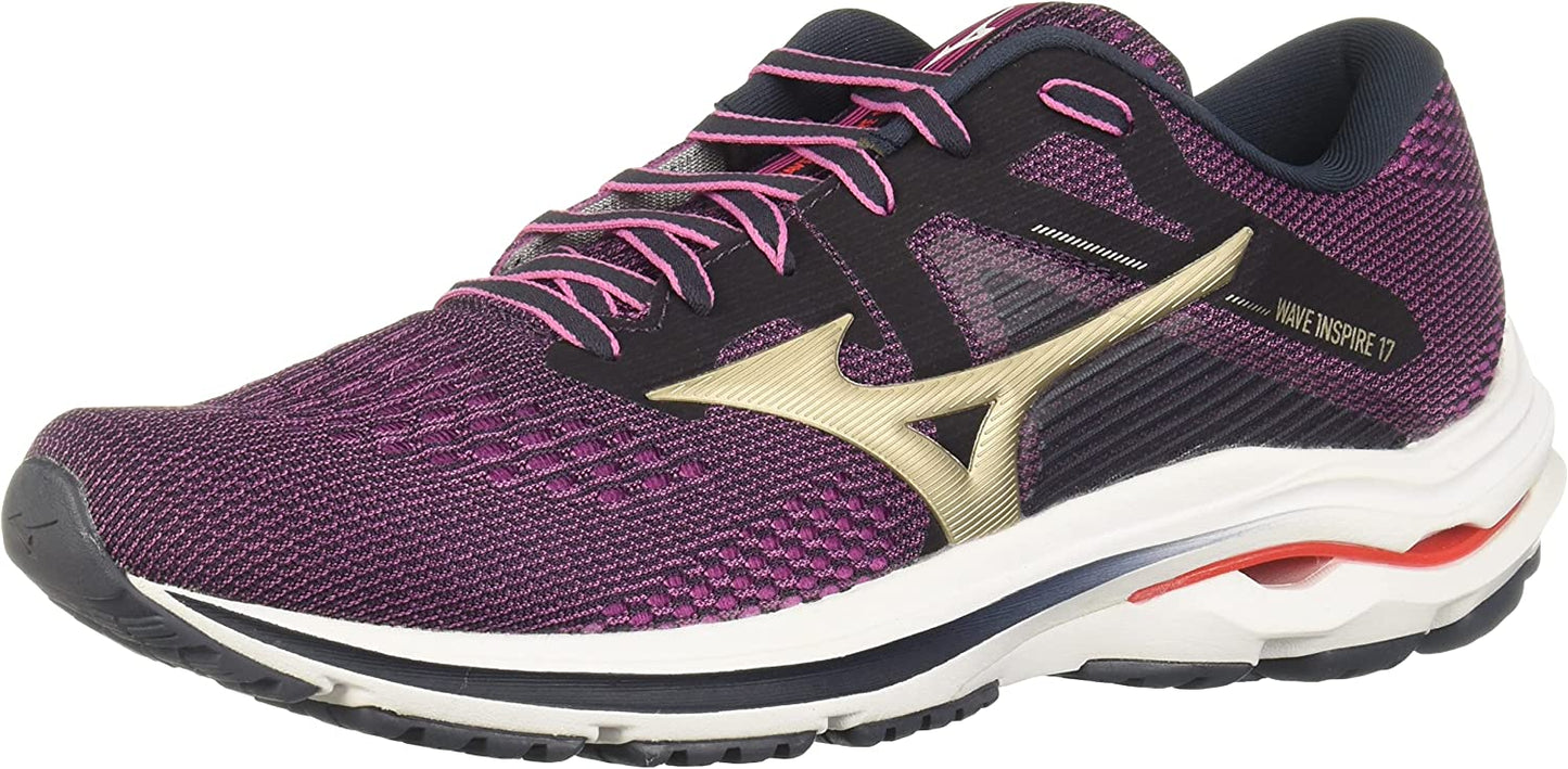 Mizuno Women's Wave Inspire 17 Running Shoes India Ink Size 11 B(M) US