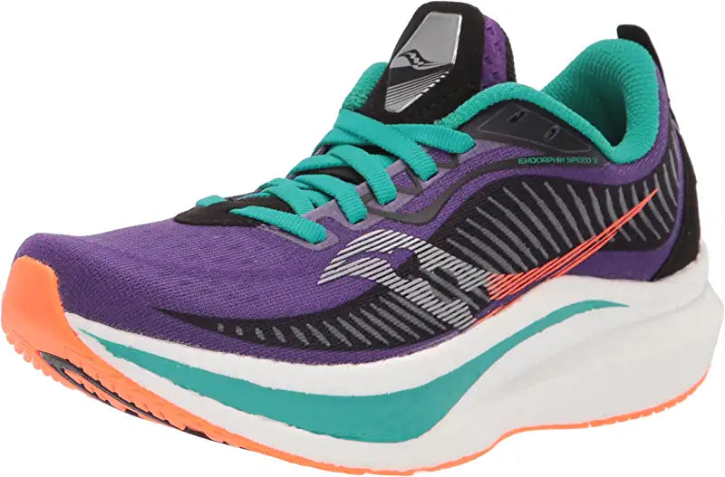 Saucony Women's Endorphin Speed 2 Running Shoes Concord/Jade Size 8 B(M) US