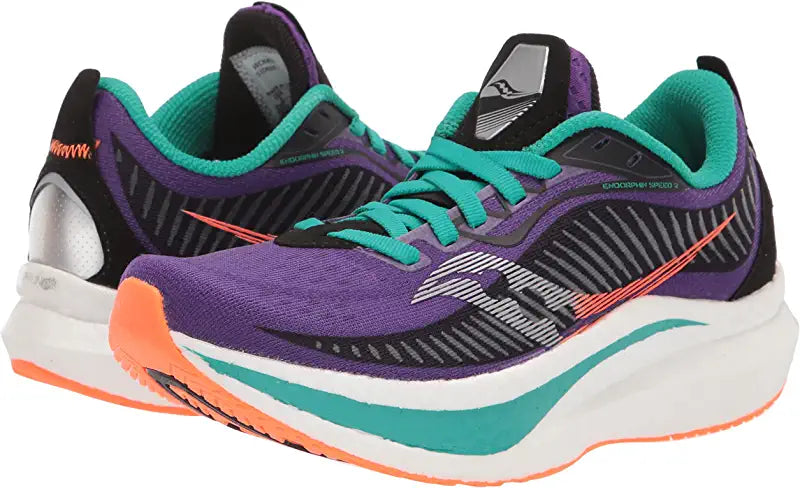 Saucony Women's Endorphin Speed 2 Running Shoes Concord/Jade
