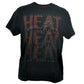 NBA Unk Miami Heat Triple Marquee Dot Basketball Tshirt Tee Black Shirt