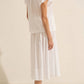 Ilio Nema - Zeus Airy Flutter Sleeve Top