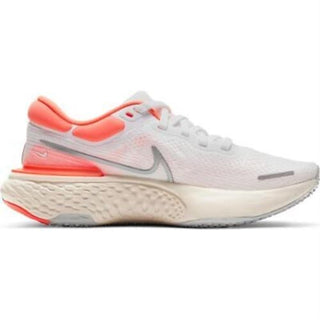 Nike Women's ZoomX Invincible Run FlyKnit Running Shoe White/Mango