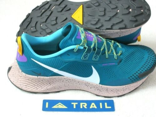Nike Men's Pegasus Trail 3 Running Shoes Mystic Teal/Grey