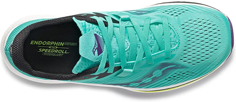 Saucony Women's Endorphin Pro 2 Running Shoes Cool Mint/Acid Size 7 B(M) US