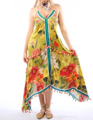 Aratta - Flower Thin Straps Dress